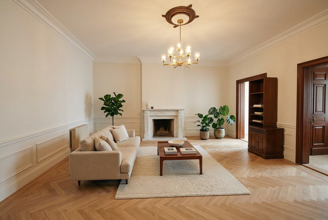 Salon Haussmannien — après rénovation